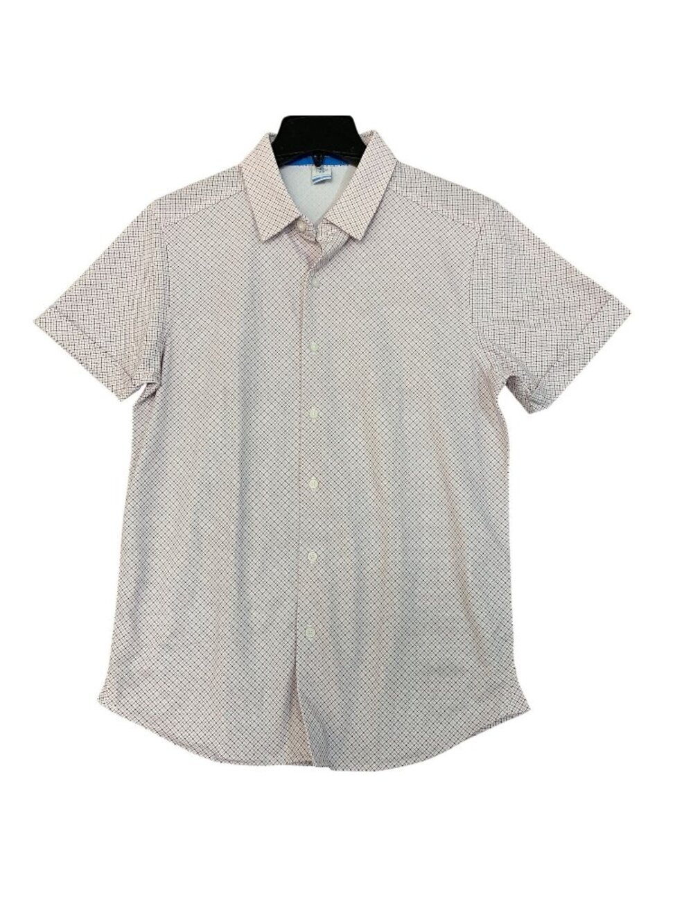 NWT Rev Short Sleeve Performance Shirt Men's S Red/White